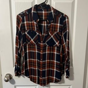 Dynamite plaid shirt